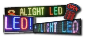ALIGHT LED Signs welcome